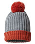 Richardson 143R Unisex Chunky Cable With Cuff & Pom Beanie