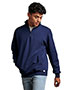 Russell Athletic 1Z4HBM Men Dri Power® Quater-Zip Cadet Collar Sweatshirt