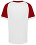 Russell Athletic R02X3M Baseline Covered Placket Baseball Jersey