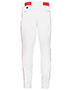 Russell Athletic R62LGM Baseline Tapered Leg Piped Baseball Pant