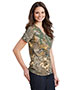 Custom Embroidered Russell Outdoor LRO54V Women Realtree 100% Cotton V-Neck Tee