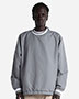 Shaka Wear SHCNW Unisex Crewneck Windbreaker