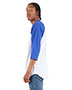 Shaka Wear Drop Ship SHRAG Men 6 Oz., 3/4-Sleeve Raglan T-Shirt