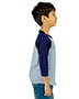Shaka Wear Drop Ship SHRAGY Boys Youth 6 Oz., 3/4-Sleeve Raglan