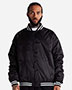 Shaka Wear CVBJ Collared Varsity Bomber Jacket