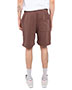 Shaka Wear SHGFS  Men's Garment Dye Fleece Shorts