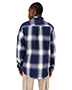 Shaka Wear SHHFS  Men's Plaid Flannel Overshirt