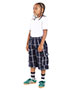 Shaka Wear SHKP  Youth Plaid Shorts
