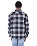 Shaka Wear SHPFJ  Men's Plaid Flannel Jacket