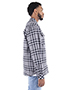 Shaka Wear SHPFJ  Men's Plaid Flannel Jacket