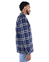 Shaka Wear SHPFJ  Men's Plaid Flannel Jacket