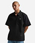 Shaka Wear SHQZWS Men's Work Heavyweight Quarter-Zip Short Sleeve Shirt
