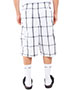 Shaka Wear SHSP Unisex Plaid Shorts