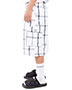 Shaka Wear SHSP Unisex Plaid Shorts