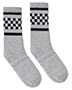 SOCCO SC300  USA-Made Checkered Crew Socks