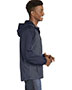 Sport-Tek JST40 Men Raglan Hooded Wind Jacket