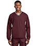 Maroon/White