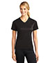 Sport-Tek L468V Women Dri Mesh V-Neck T-Shirt