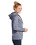 Sport-Tek® LST225 Women   PosiCharge® & Electric Heather Fleece Hooded Pullover