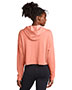 Sport-Tek LST298 Women PosiCharge ® Tri-Blend Wicking Fleece Crop Hooded Pullover