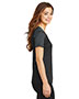 Sport-Tek® LST354 Women   PosiCharge®  Competitor  Sleeve-Blocked V-Neck Tee