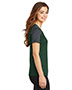 Sport-Tek® LST354 Women   PosiCharge®  Competitor  Sleeve-Blocked V-Neck Tee