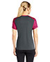 Sport-Tek® LST371 Women Camohex Colorblock V-Neck Tee