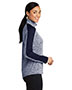 Sport-Tek® LST397 Women PosiCharge® Electric Heather Colorblock 1/4-Zip 