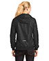 Sport-Tek® LST53 Women   Embossed Hooded Wind Jacket