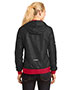 Sport-Tek® LST53 Women   Embossed Hooded Wind Jacket