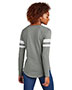 Sport-Tek ®  Ladies Halftime Stripe Long Sleeve V-Neck Tee LST6043