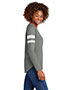 Sport-Tek ®  Ladies Halftime Stripe Long Sleeve V-Neck Tee LST6043