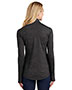 Sport-Tek LST855 Women Reflective Heather 1/2-Zip Pullover