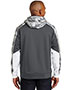 Sport-Tek® ST231 Men   Sport-Wick  Mineral Freeze Fleece Colorblock Hooded Pullover