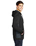Sport-Tek® ST239 Men Sport-Wick Camohex Fleece Colorblock Hooded Pullover