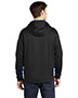 Sport-Tek® ST239 Men Sport-Wick Camohex Fleece Colorblock Hooded Pullover