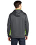Sport-Tek® ST239 Men Sport-Wick Camohex Fleece Colorblock Hooded Pullover