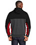 Sport-Tek® ST245 Men Tech Fleece Colorblock Full-Zip Hooded Jacket