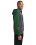 Sport-Tek® ST249 Men Tech Fleece Colorblock 1/4-Zip Hooded Sweatshirt