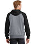 Sport-Tek® ST267 Men Raglan Colorblock Pullover Hooded Sweatshirt