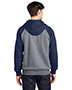 Sport-Tek® ST267 Men Raglan Colorblock Pullover Hooded Sweatshirt