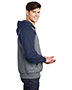 Sport-Tek® ST267 Men Raglan Colorblock Pullover Hooded Sweatshirt