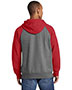 Sport-Tek® ST269 Adult Raglan Colorblock Full-Zip Hooded Fleece Jacket