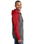 Sport-Tek® ST269 Adult Raglan Colorblock Full-Zip Hooded Fleece Jacket