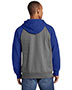 Sport-Tek® ST269 Adult Raglan Colorblock Full-Zip Hooded Fleece Jacket