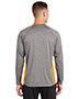 Sport-Tek® ST361LS Men Long-Sleeve Heather Colorblock Contender Tee