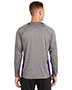 Sport-Tek® ST361LS Men Long-Sleeve Heather Colorblock Contender Tee