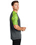 Sport-Tek® ST371 Adult Camohex Colorblock Tee