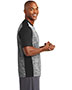 Sport-Tek® ST395 Men   PosiCharge®  Electric Heather Colorblock Tee