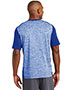 Sport-Tek® ST395 Men   PosiCharge®  Electric Heather Colorblock Tee